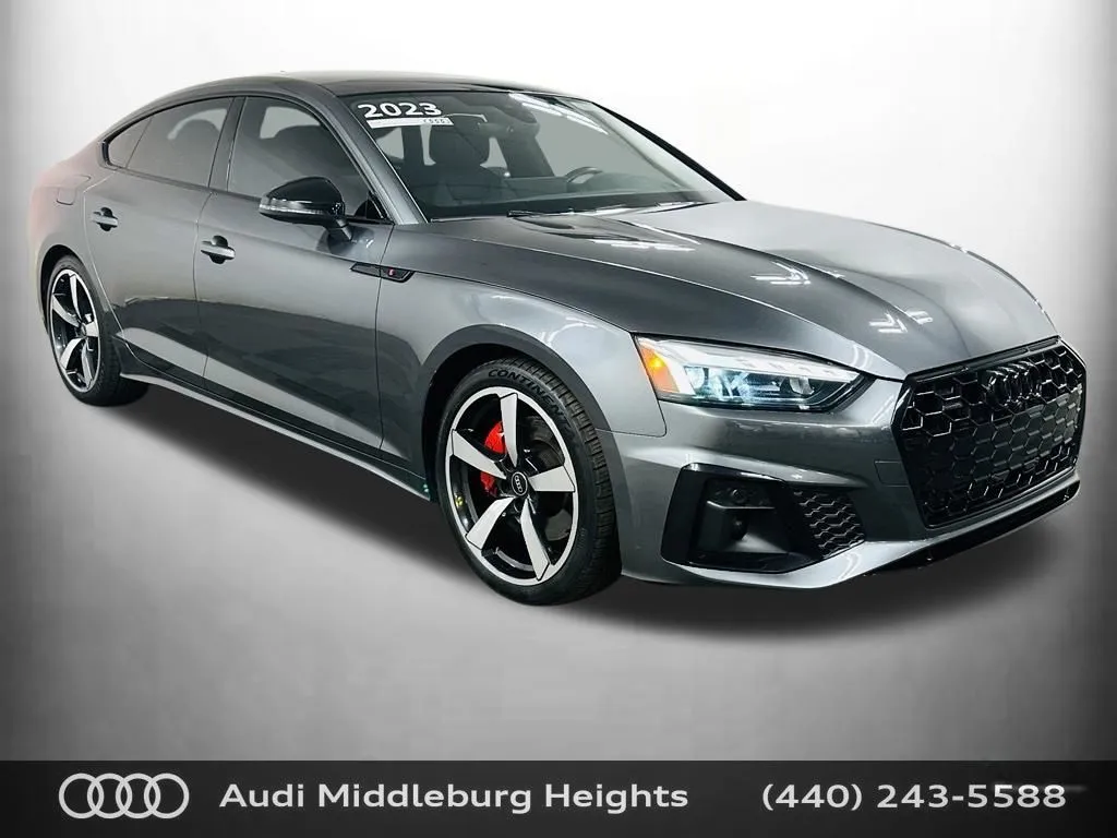 Gray 2023 Audi A5 Sportback 45 S line Premium Plus for sale in Middleburg Heights, OH