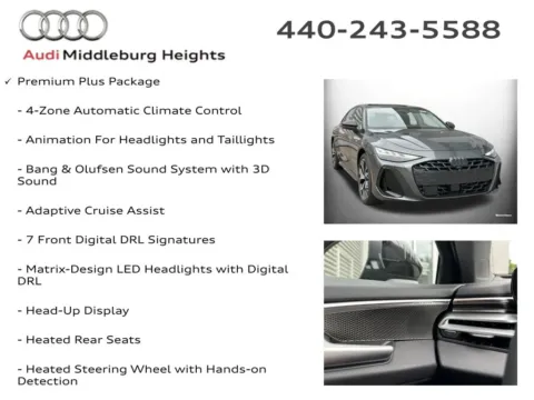 More photos of 2026 Audi A6 Premium Plus at Audi Middleburg Heights, OH