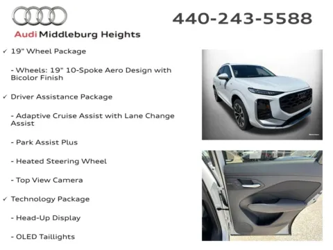More photos of 2026 Audi Q3 S line at Audi Middleburg Heights, OH