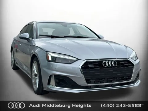 Silver 2023 Audi A5 Sportback Premium Plus for sale in Middleburg Heights, OH