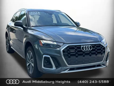 Gray 2023 Audi Q5 45 S line Premium Plus for sale in Middleburg Heights, OH