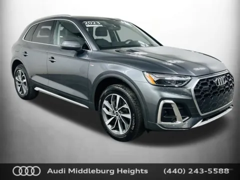 Gray 2023 Audi Q5 45 S line Premium Plus for sale in Middleburg Heights, OH