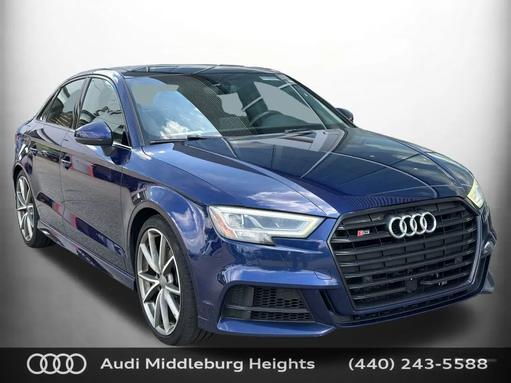 Blue 2017 Audi S3 2.0T Premium Plus for sale in Middleburg Heights, OH