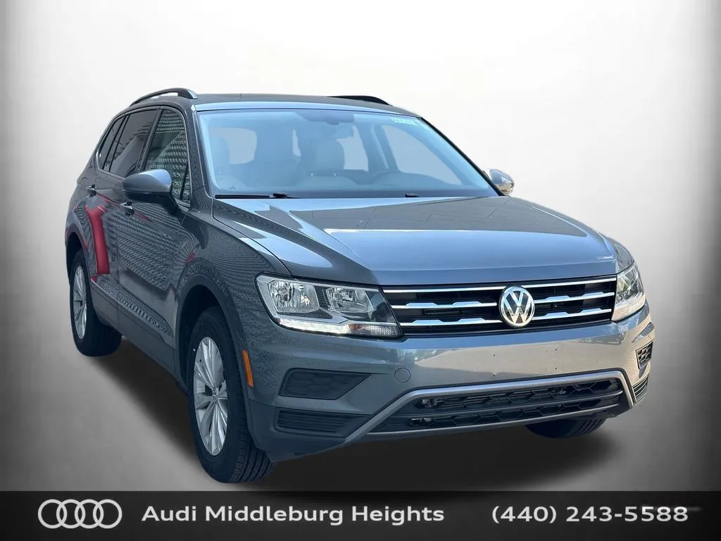 Gray 2019 Volkswagen Tiguan 2.0T SE for sale in Middleburg Heights, OH