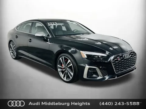 Black 2023 Audi S5 Sportback Premium Plus for sale in Middleburg Heights, OH