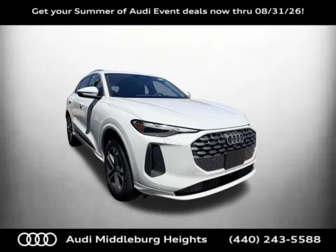 White 2026 Audi Q5 2.0T Premium for sale in Middleburg Heights, OH