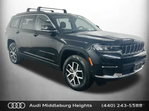 Black 2023 Jeep Grand Cherokee L Limited for sale in Middleburg Heights, OH