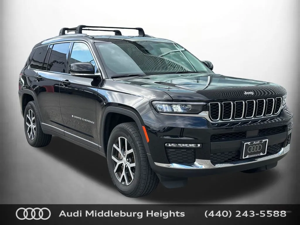 Black 2023 Jeep Grand Cherokee L Limited for sale in Middleburg Heights, OH