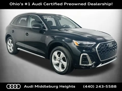 Black 2024 Audi Q5 45 S line Premium Plus for sale in Middleburg Heights, OH