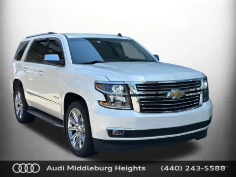 White 2015 Chevrolet Tahoe LTZ for sale in Middleburg Heights, OH