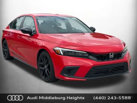 Red 2024 Honda Civic Sport for sale in Middleburg Heights, OH
