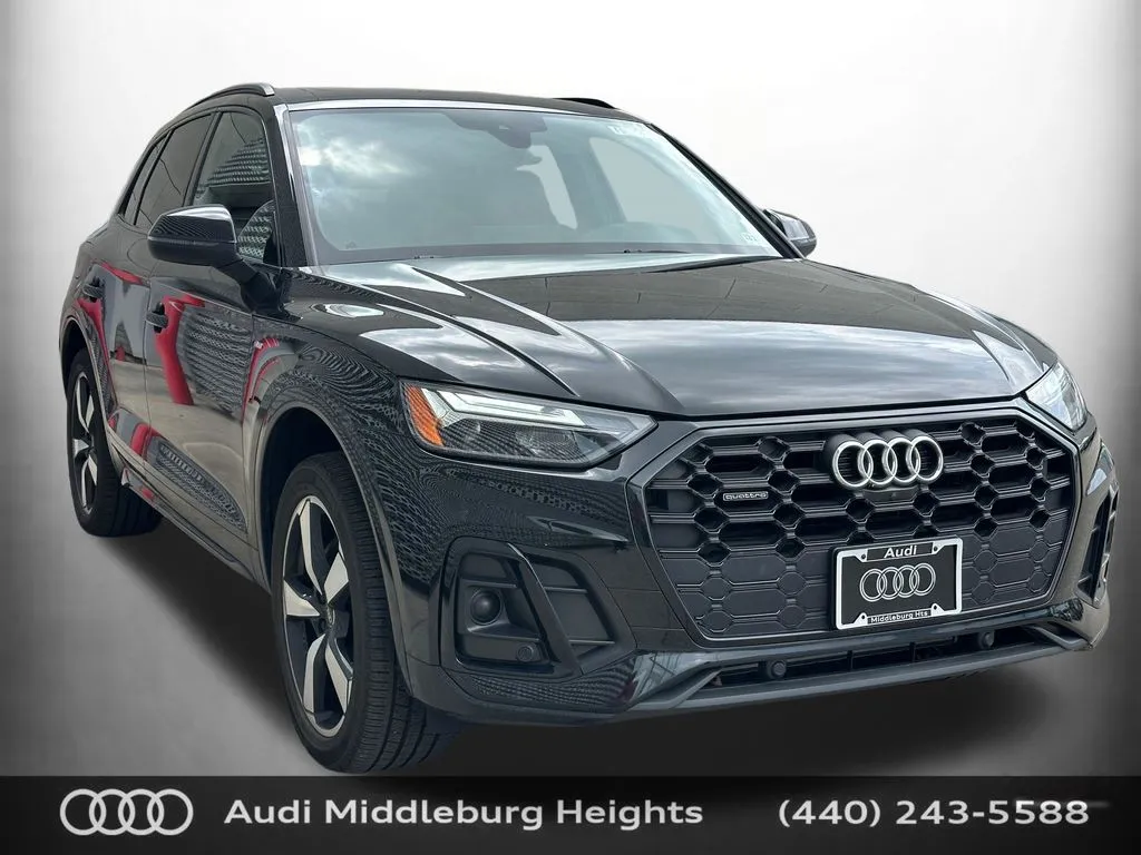 Black 2023 Audi Q5 45 S line Premium Plus for sale in Middleburg Heights, OH
