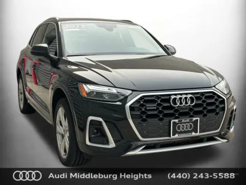 Black 2023 Audi Q5 45 S line Premium Plus for sale in Middleburg Heights, OH