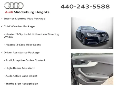 More photos of 2018 Audi S4 3.0T Prestige at Audi Middleburg Heights, OH