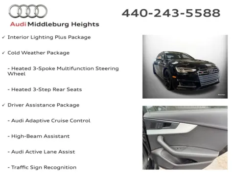 More photos of 2018 Audi S4 3.0T Prestige at Audi Middleburg Heights, OH