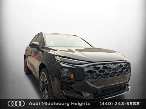 Black 2026 Audi Q3 S line for sale in Middleburg Heights, OH