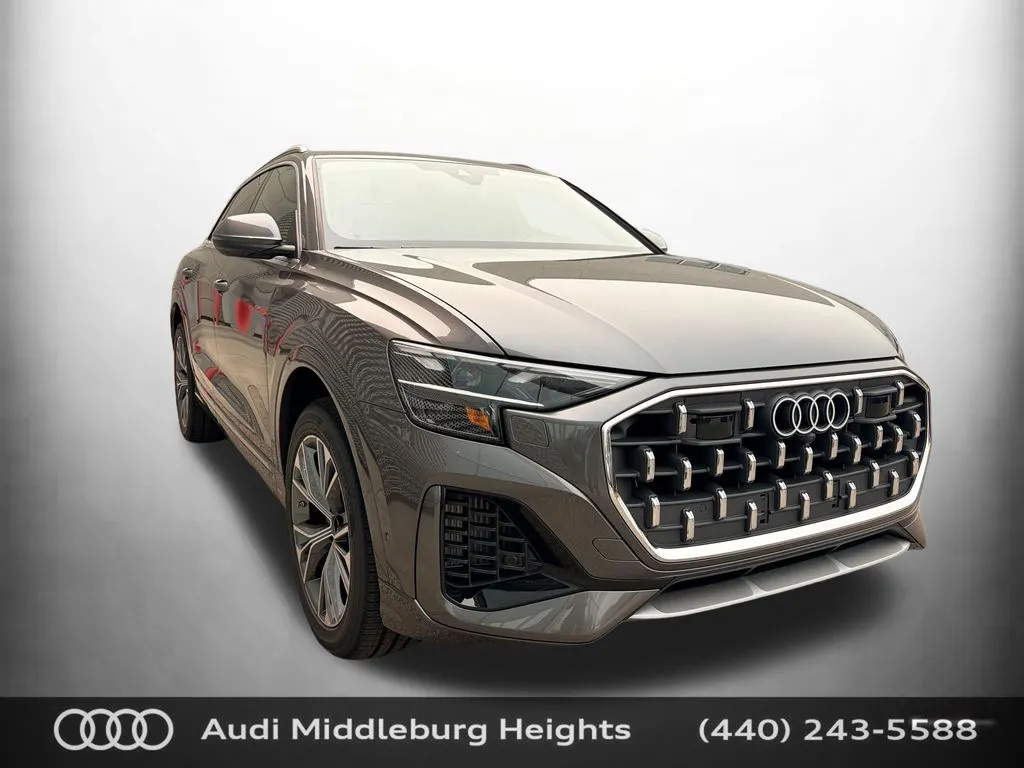 Gray 2026 Audi Q8 55 Premium Plus for sale in Middleburg Heights, OH