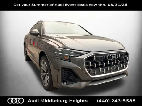 Gray 2026 Audi Q8 55 Premium Plus for sale in Middleburg Heights, OH