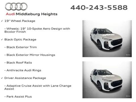 More photos of 2026 Audi Q3 S line at Audi Middleburg Heights, OH