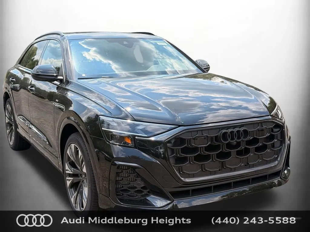 Black 2026 Audi Q8 55 Premium Plus for sale in Middleburg Heights, OH