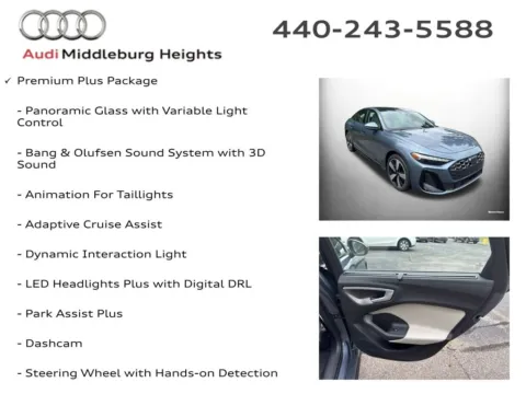More photos of 2026 Audi A5 2.0T Premium Plus at Audi Middleburg Heights, OH