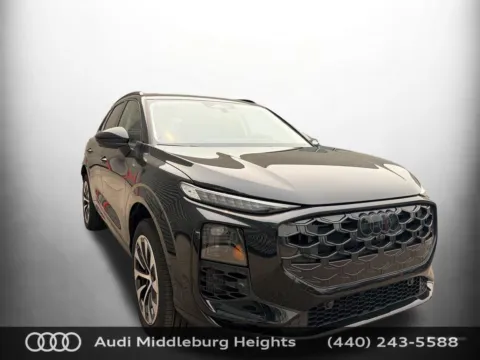 Black 2026 Audi Q3 S line for sale in Middleburg Heights, OH