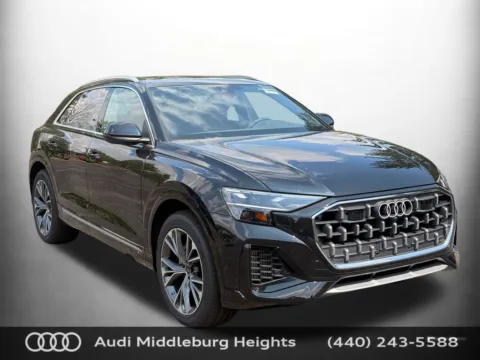 Black 2026 Audi Q8 55 Premium Plus for sale in Middleburg Heights, OH