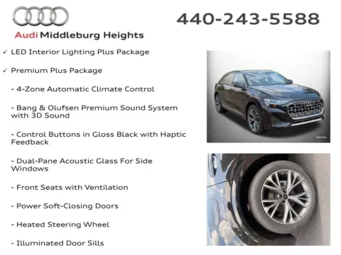 More photos of 2026 Audi Q8 55 Premium Plus at Audi Middleburg Heights, OH