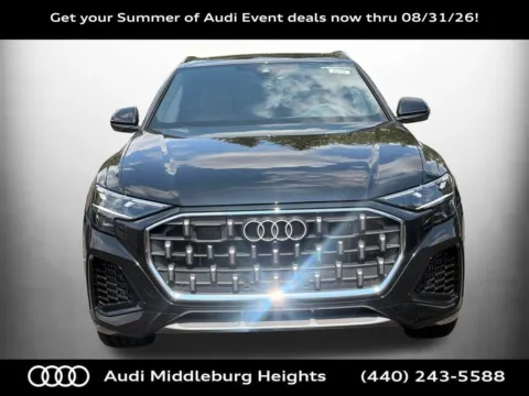 Photos of 2026 Audi Q8 55 Premium Plus for sale in Middleburg Heights, OH at Audi Middleburg Heights