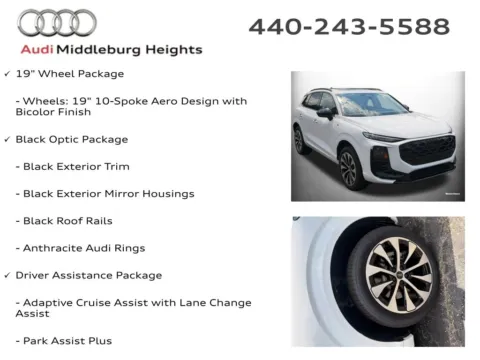 More photos of 2026 Audi Q3 S line at Audi Middleburg Heights, OH