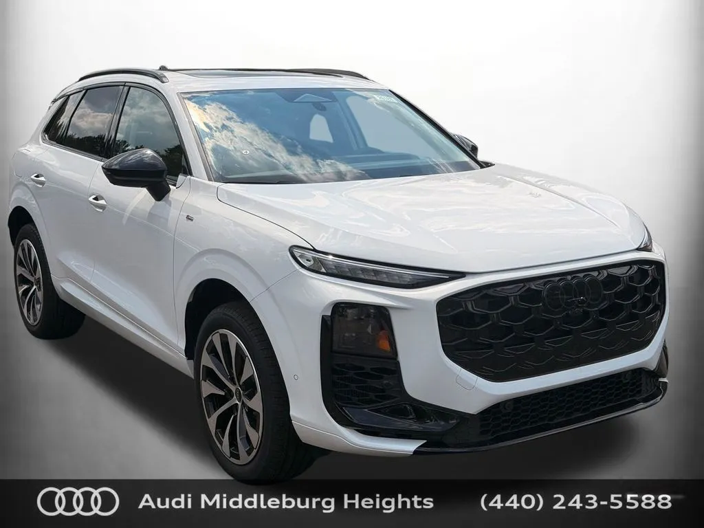 White 2026 Audi Q3 S line for sale in Middleburg Heights, OH