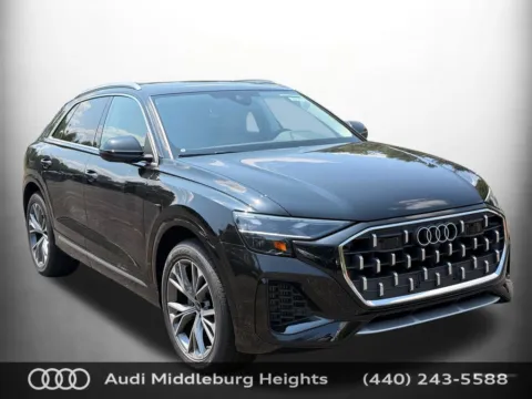 Black 2026 Audi Q8 55 Premium Plus for sale in Middleburg Heights, OH