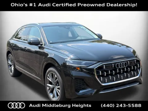 Black 2026 Audi Q8 55 Premium Plus for sale in Middleburg Heights, OH