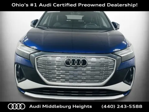 Photos of 2023 Audi Q4 Sportback e-tron Prestige for sale in Middleburg Heights, OH at Audi Middleburg Heights
