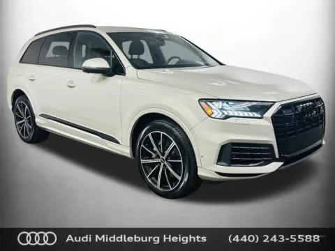 Beige 2023 Audi Q7 55 Premium Plus for sale in Middleburg Heights, OH