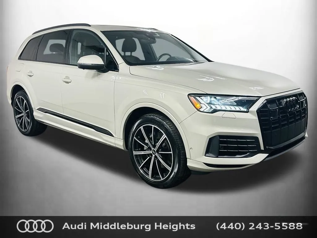 Beige 2023 Audi Q7 55 Premium Plus for sale in Middleburg Heights, OH