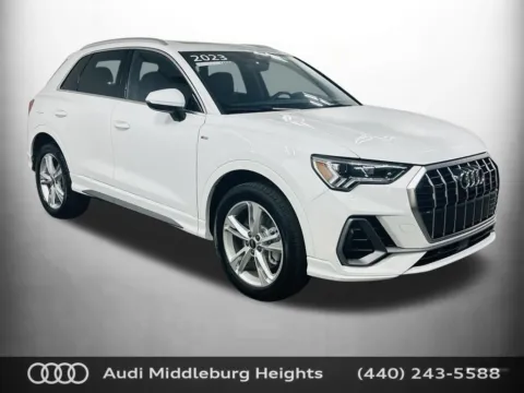 White 2023 Audi Q3 Premium Plus for sale in Middleburg Heights, OH