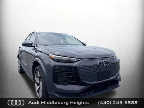 Gray 2025 Audi Q6 e-tron Premium Plus for sale in Middleburg Heights, OH