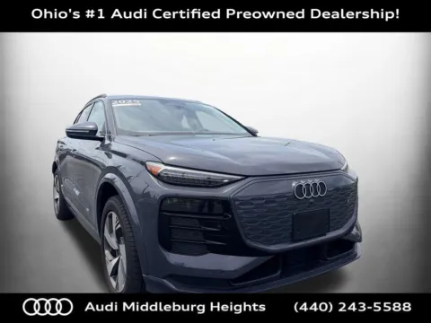 Gray 2025 Audi Q6 e-tron Premium Plus for sale in Middleburg Heights, OH