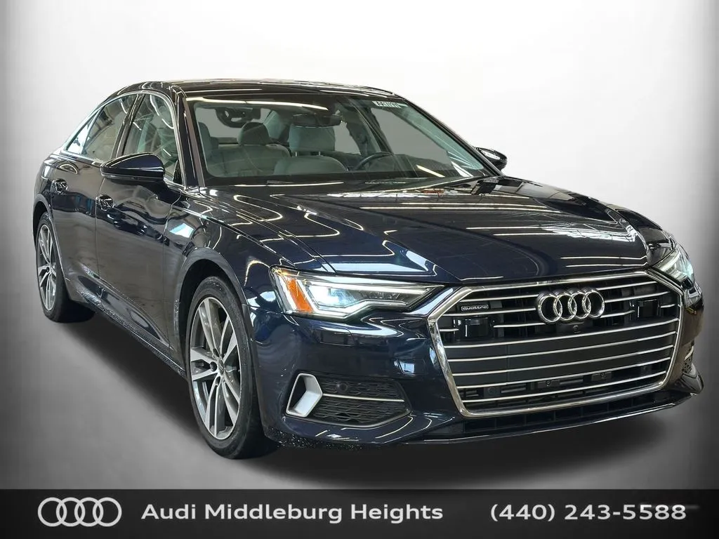 Blue 2023 Audi A6 45 Premium Plus for sale in Middleburg Heights, OH