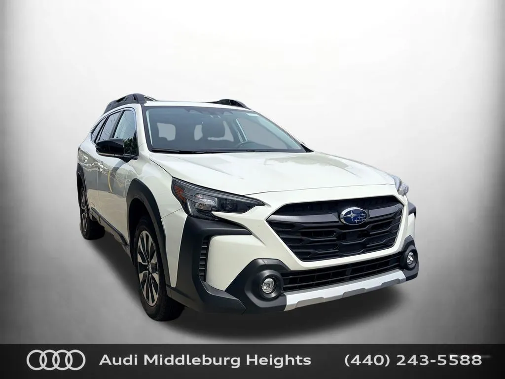 White 2024 Subaru Outback Limited for sale in Middleburg Heights, OH