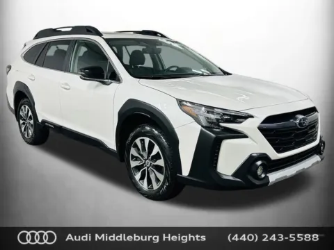White 2024 Subaru Outback Limited for sale in Middleburg Heights, OH