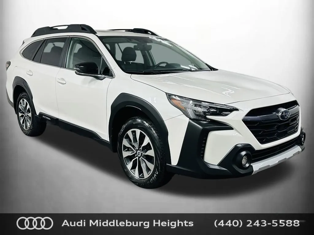 White 2024 Subaru Outback Limited for sale in Middleburg Heights, OH
