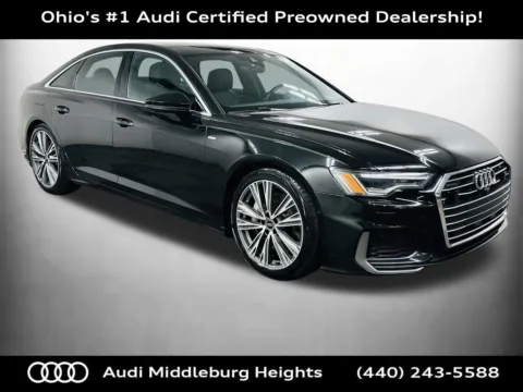 Black 2019 Audi A6 3.0T Premium Plus for sale in Middleburg Heights, OH