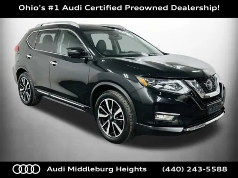Black 2018 Nissan Rogue SL for sale in Middleburg Heights, OH