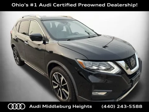 Black 2018 Nissan Rogue SL for sale in Middleburg Heights, OH