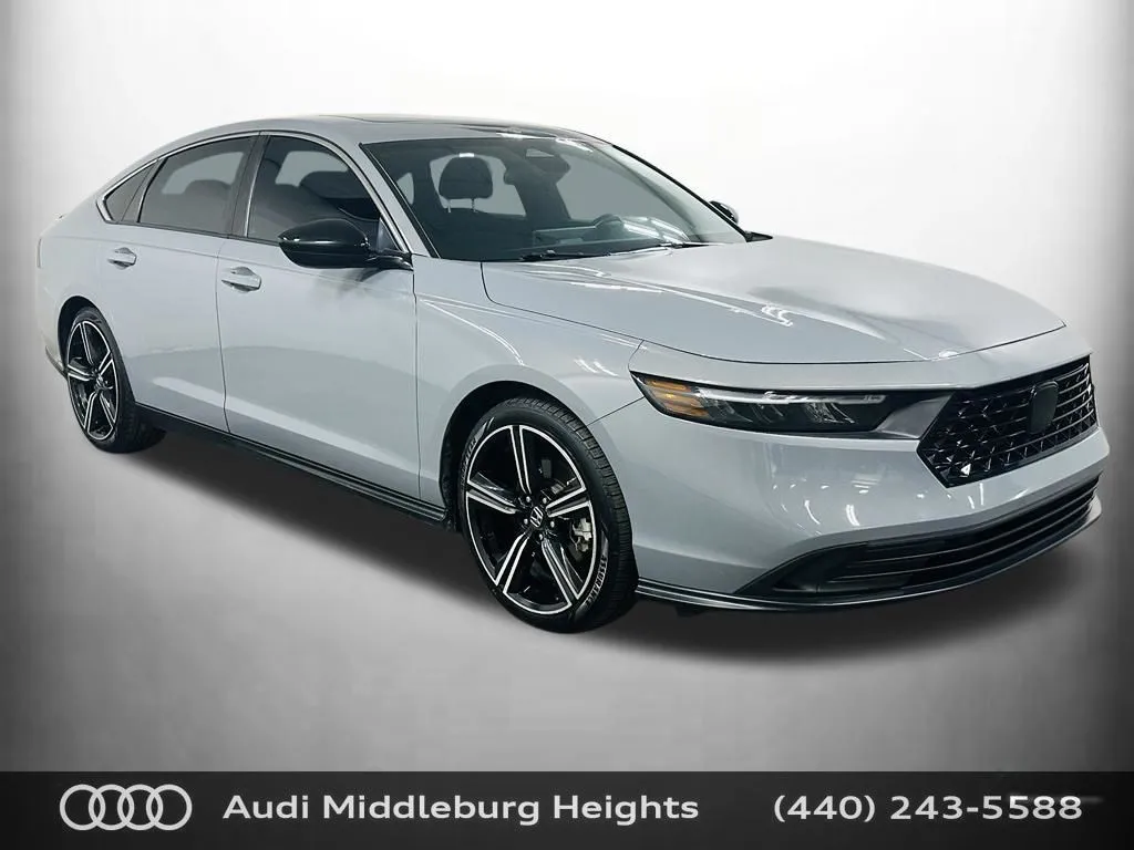 Gray 2023 Honda Accord Hybrid Sport for sale in Middleburg Heights, OH