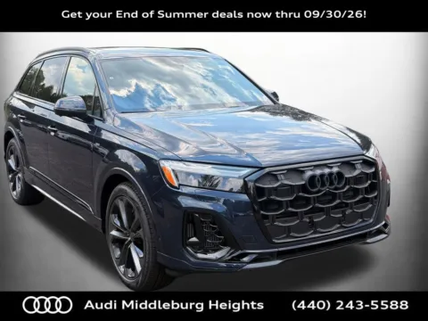 Blue 2026 Audi Q7 55 Premium Plus for sale in Middleburg Heights, OH