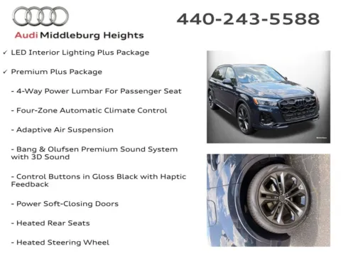 More photos of 2026 Audi Q7 55 Premium Plus at Audi Middleburg Heights, OH