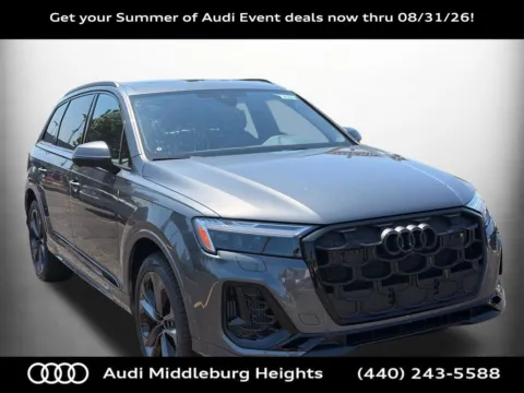 Gray 2026 Audi Q7 55 Premium for sale in Middleburg Heights, OH